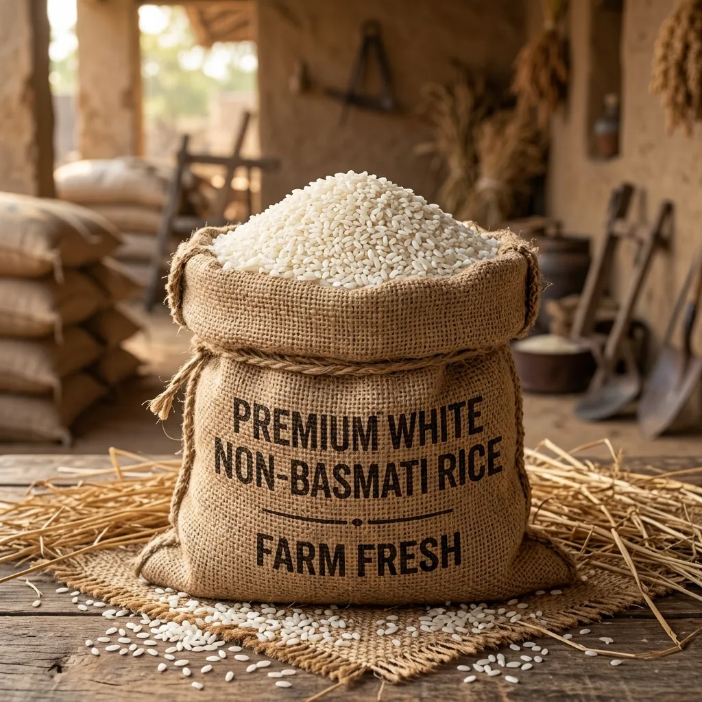 High-quality non-basmati white rice for export
